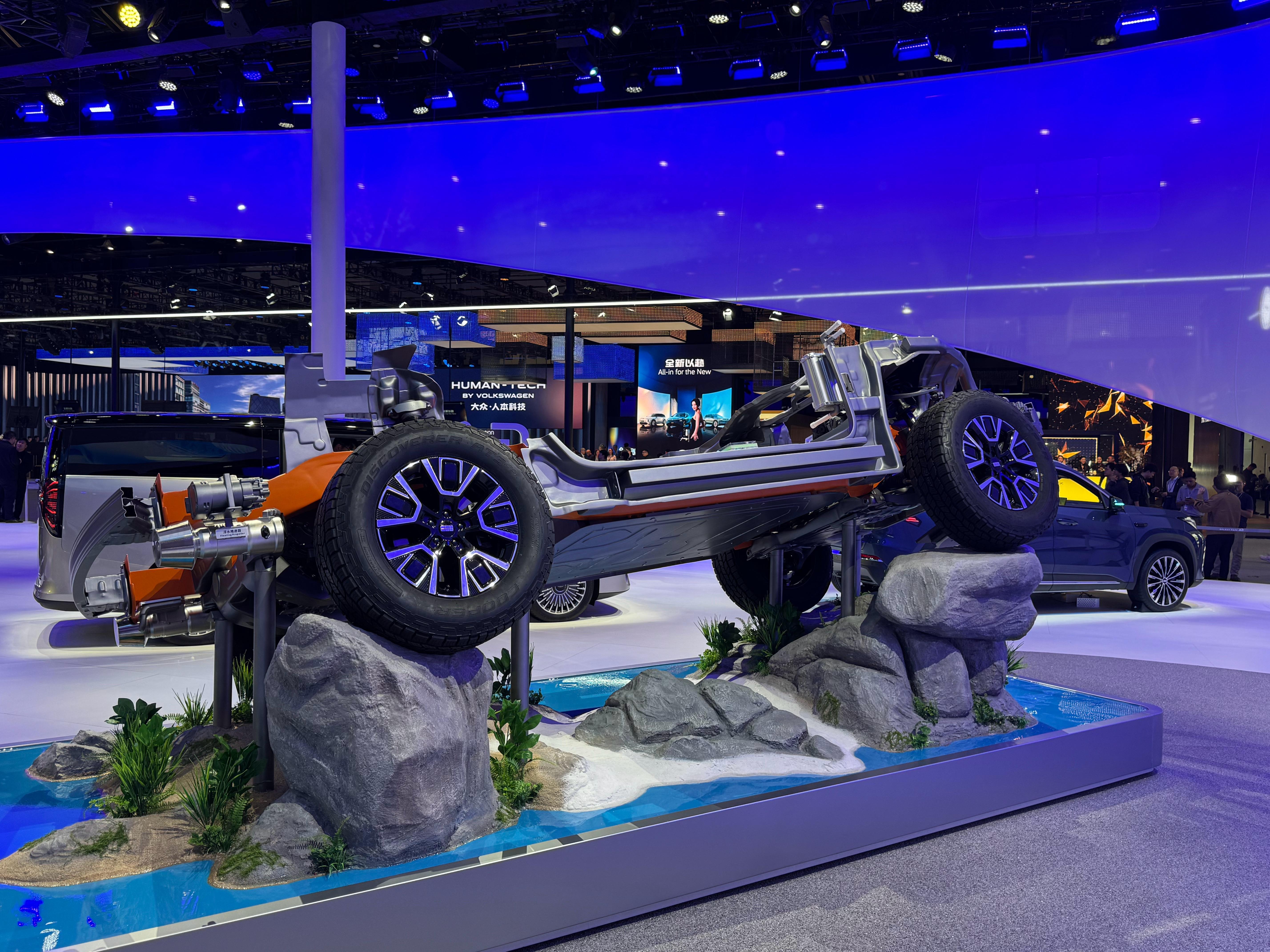 2026北京车展 昨天媒体日我挺想看的一台车就是银河战舰700，之前也看到它这次