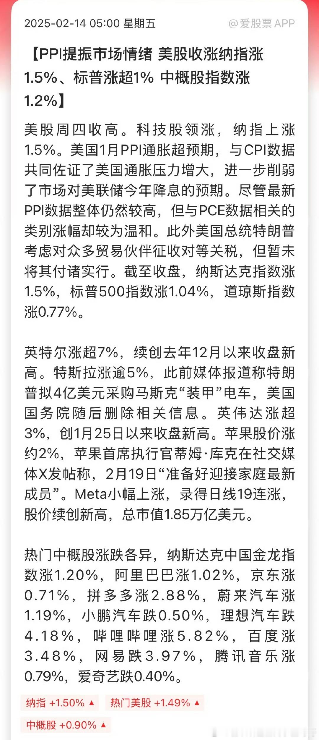 纳斯达克中国金龙指数涨1.20% 