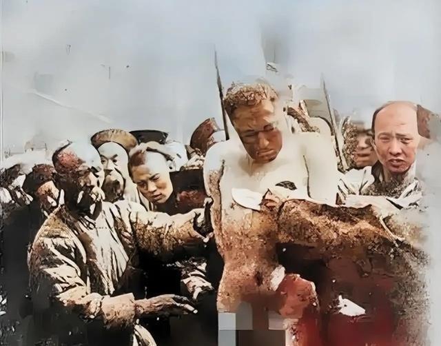 1855年，太平天国北伐主帅林凤祥在北平菜市口英勇就义。面对凌迟酷刑，他袒露胸膛