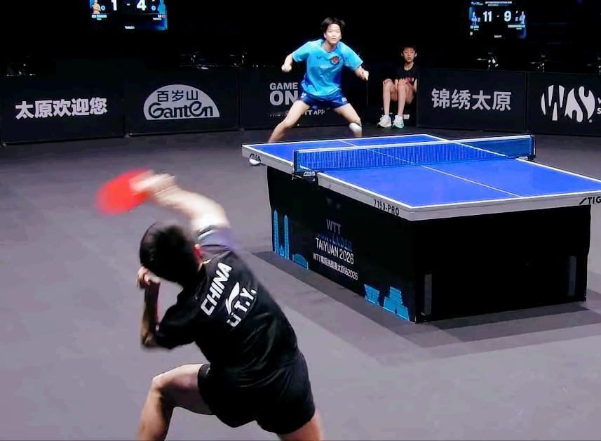 太原挑战赛：日本黑马坂井雄飞被中国黑马李天阳3:0零封了！

李天阳虽然是削球手