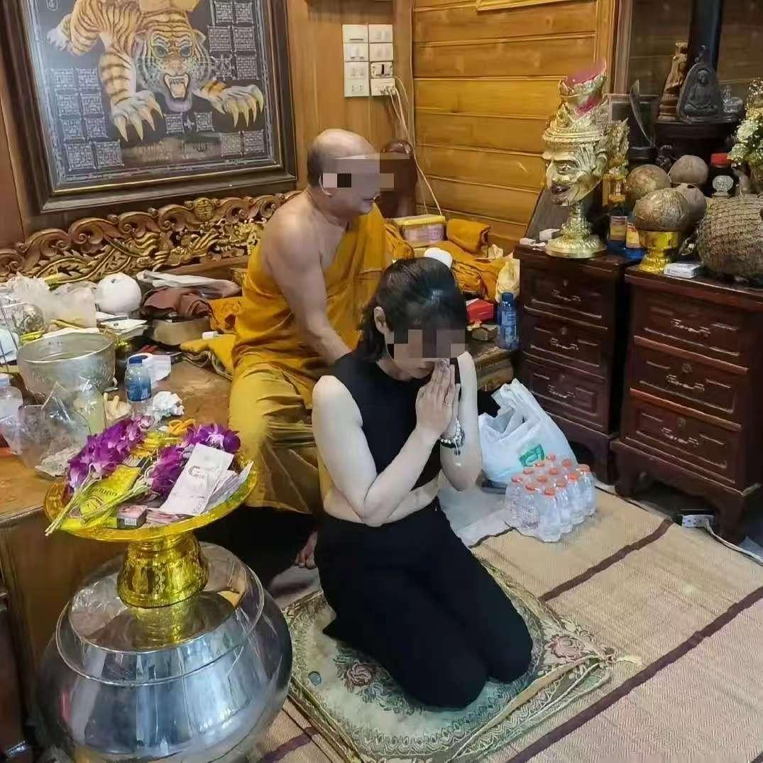 没办法，释永信进去了，
开光只能去东南亚了，
而且被判了24年，估计是没机会出来