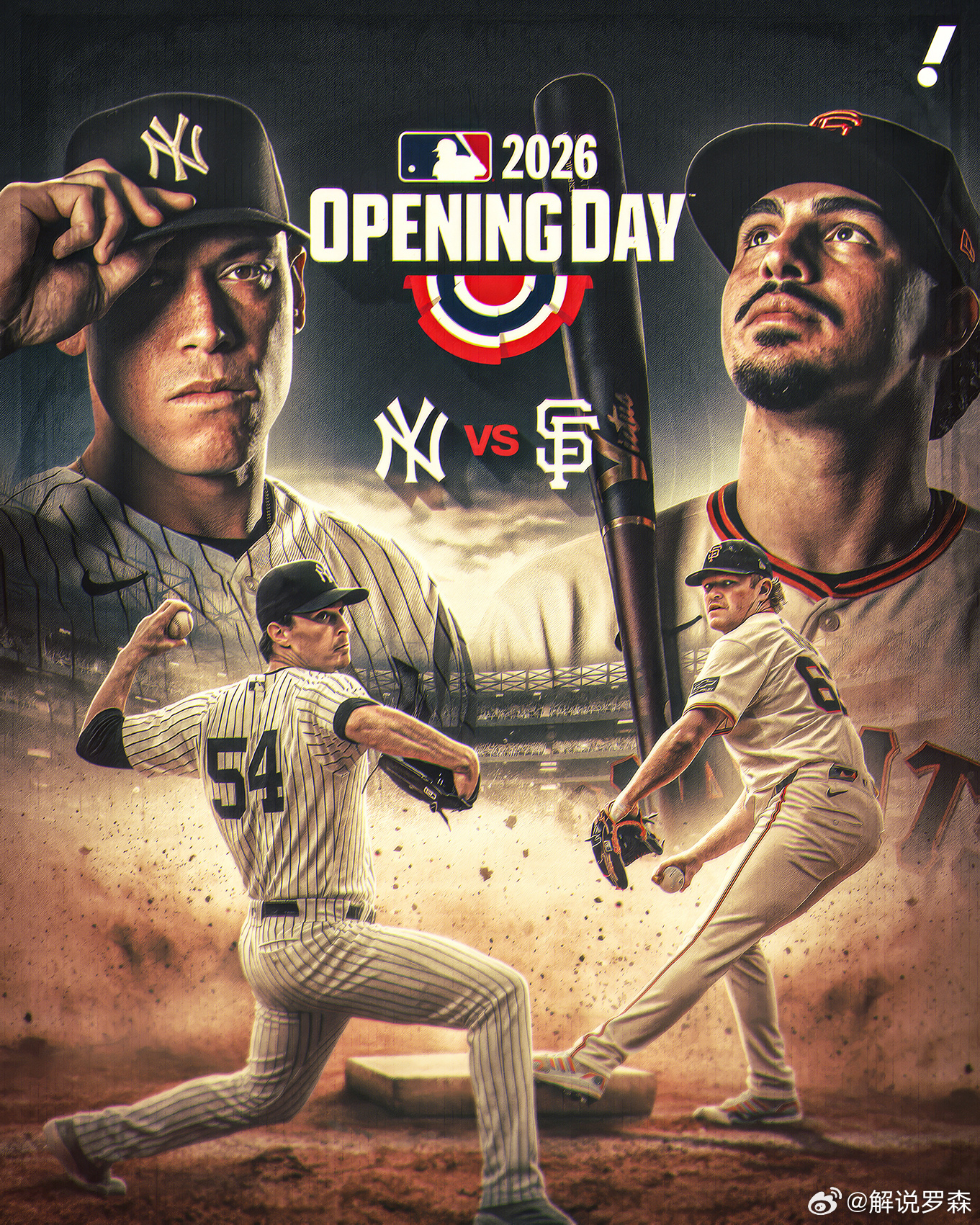 Baseball Is BACK ！！2026MLB新赛季开幕赛事预告MLB美职