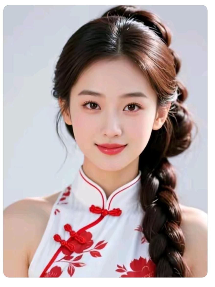 哈哈，
穿旗袍也有许多说道。
美女旗袍穿在身 ，更显气质非凡。本来长的就漂亮。旗