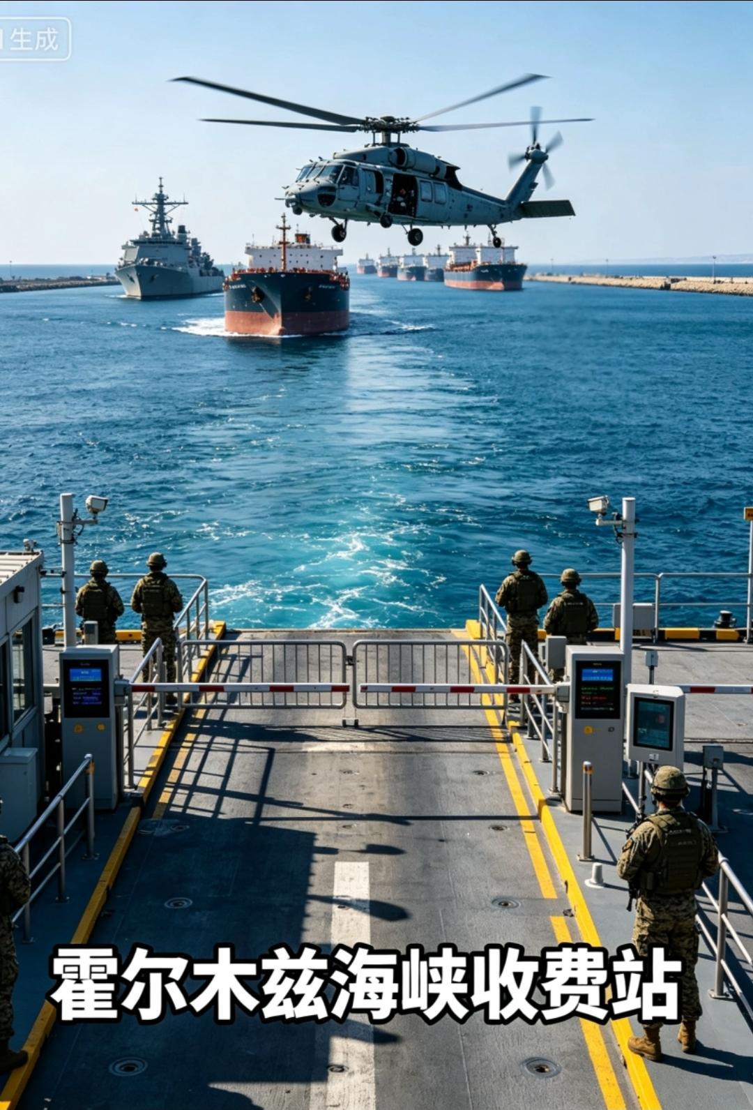 美伊设双闸收费，抢不到就锁门强盗逻辑，霍尔木兹海峡被封全球买单，一边是伊朗扼守海