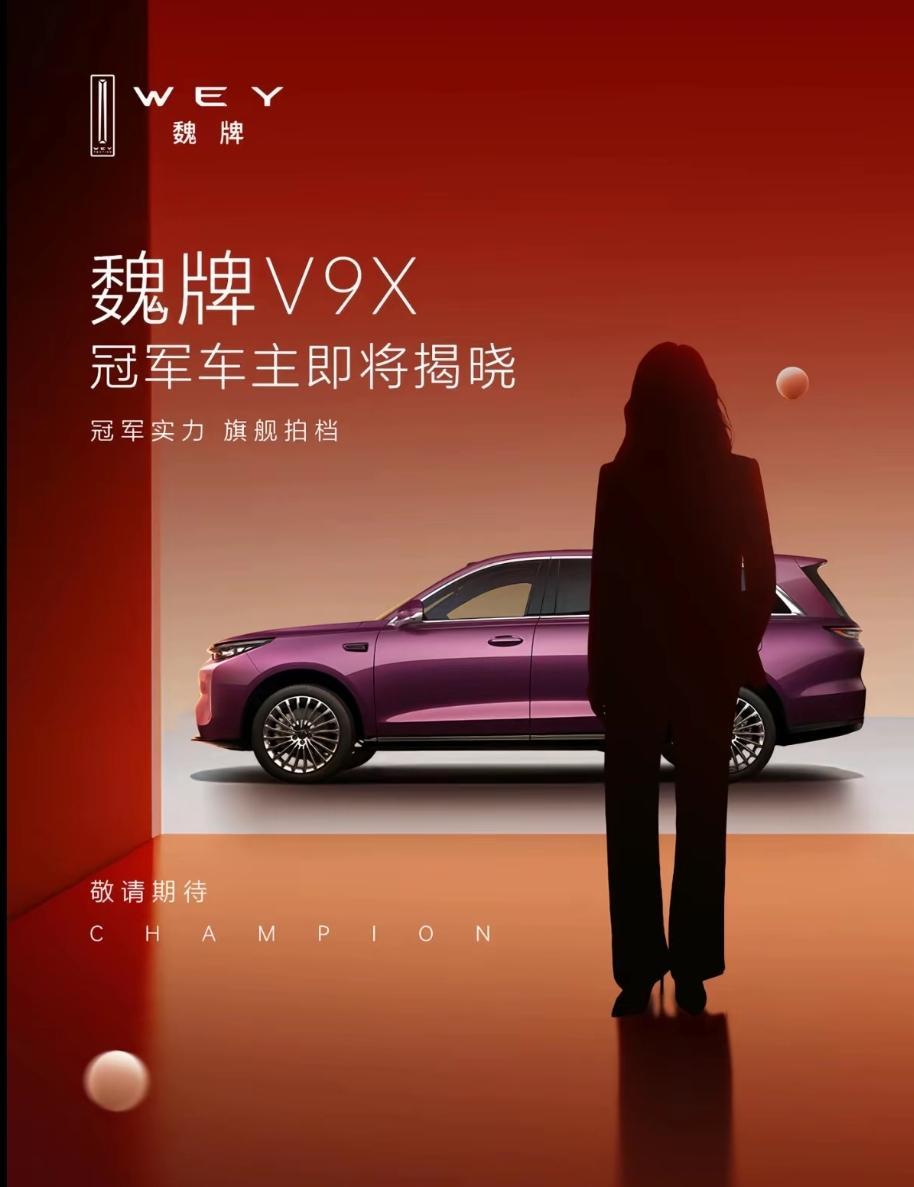 这么漂亮的剪影是谁呀？魏牌V9X | 冠军车主即将揭晓 | 冠军实力 旗舰拍档敬