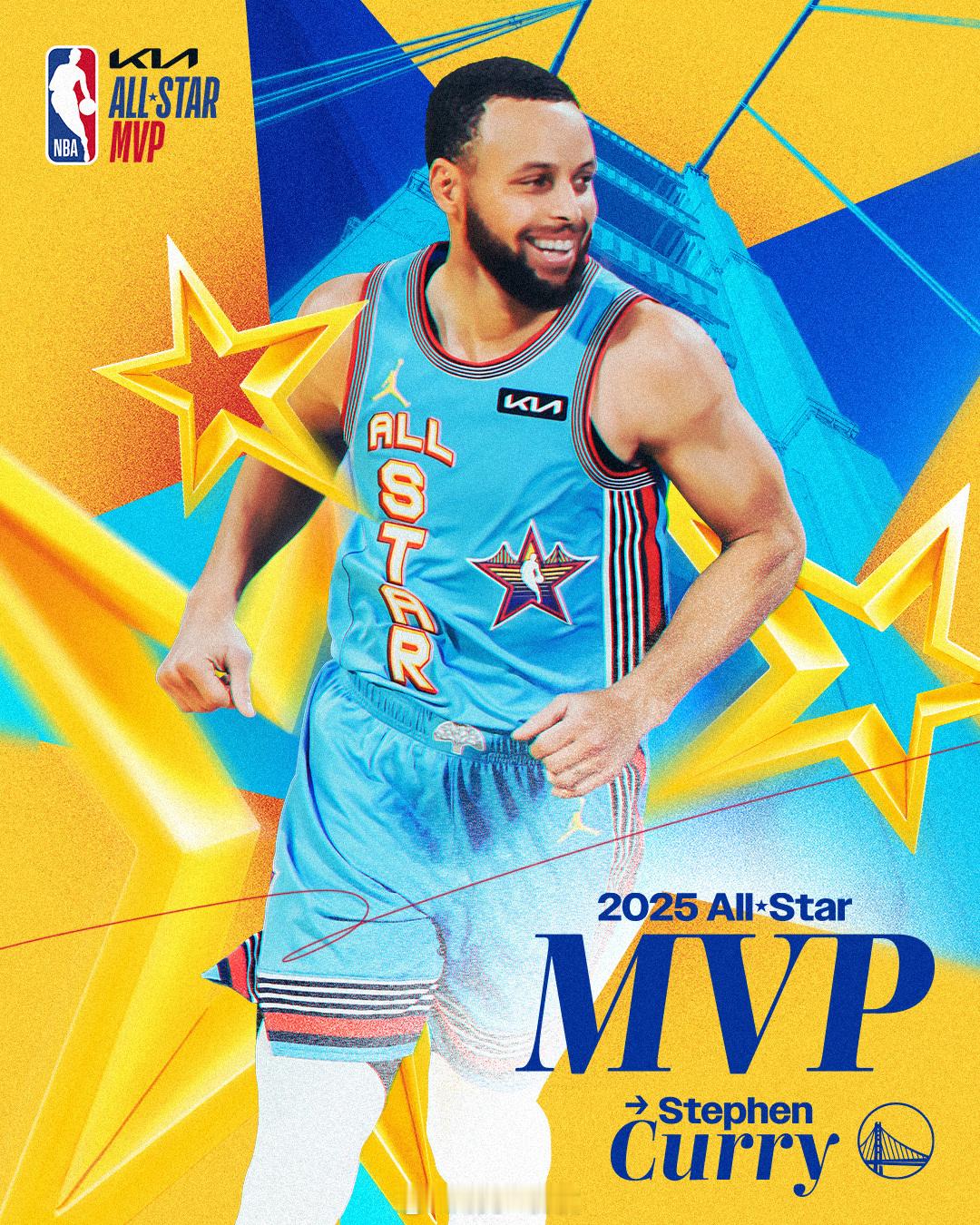 NBA全明星赛  沙克队无悬念地赢得今年全明星赛的冠军，库里在家门口当选MVP。