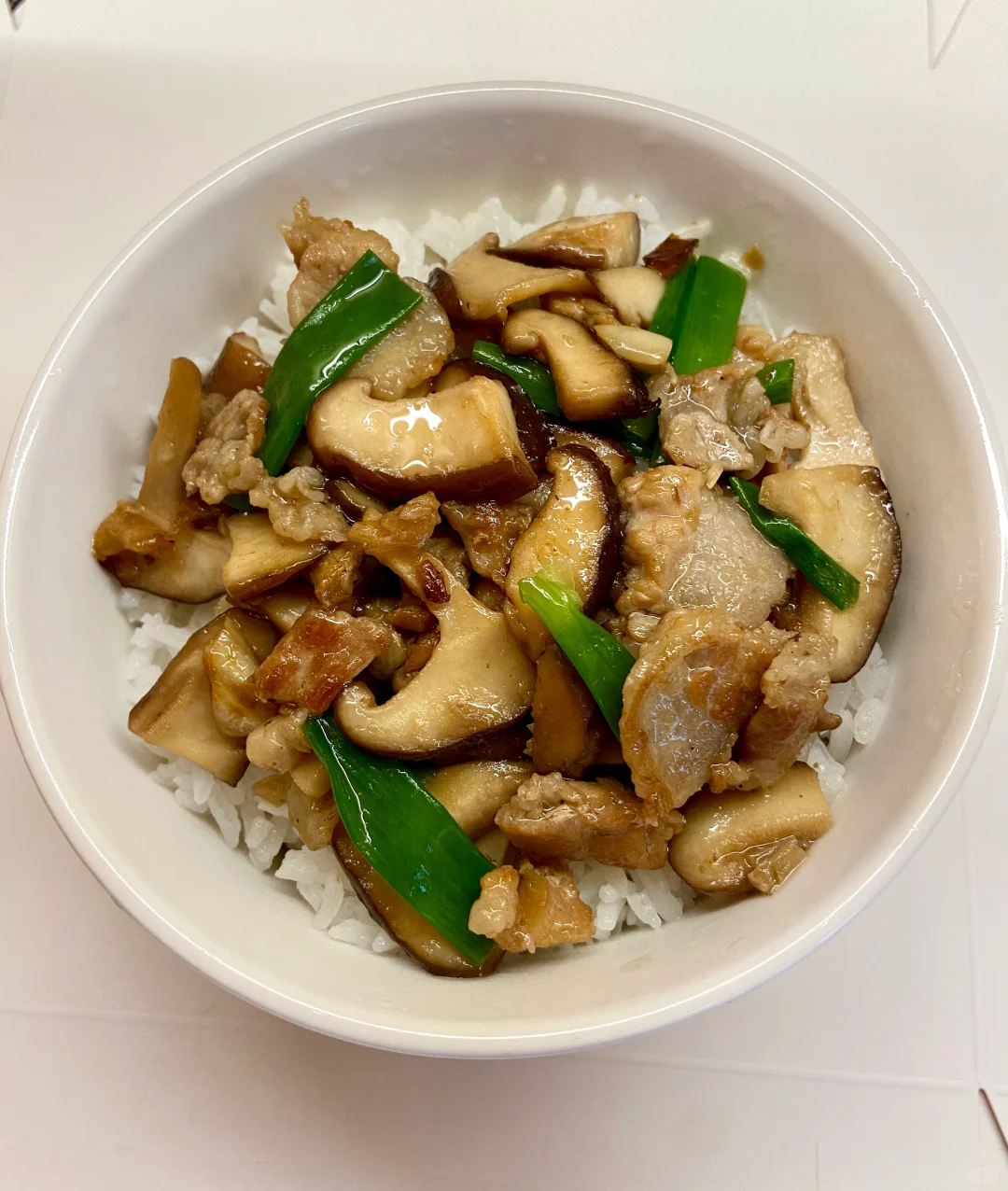下饭神器！香菇炒肉！