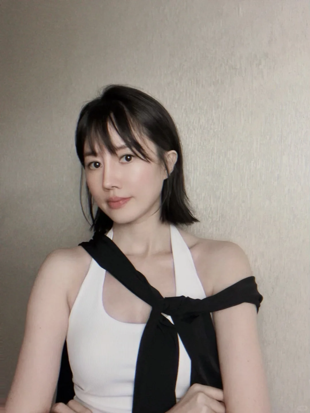 第一次尝试湿发