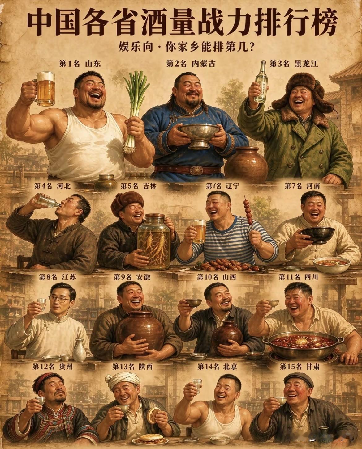 对于网上做的这个排名，我感觉不太对了。
四川与贵州的排名居然排在江苏后面，这个给