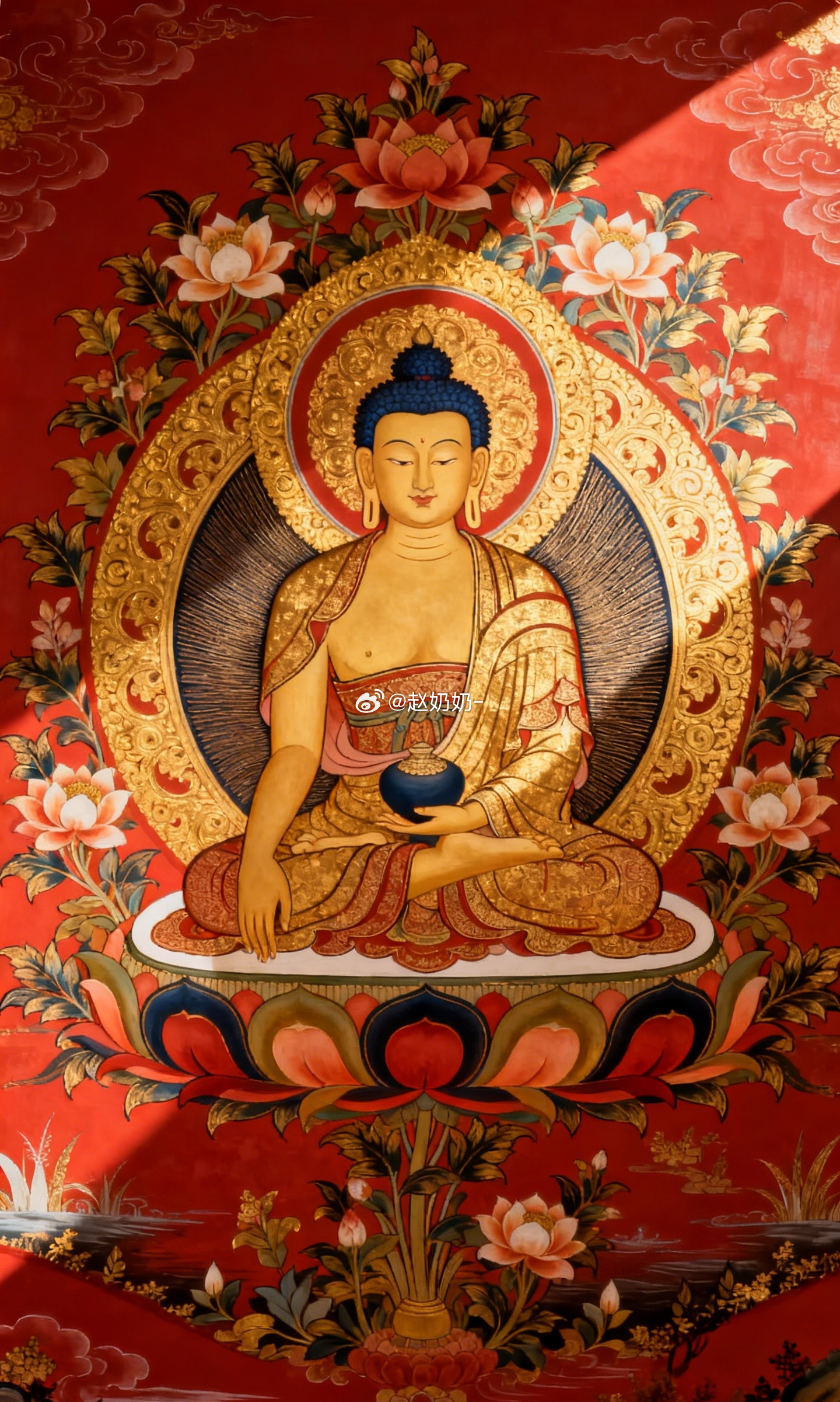 天气一热，人就容易烦躁生病。今天初一拜拜药师佛，求个心静自然凉；接下来的日子，百