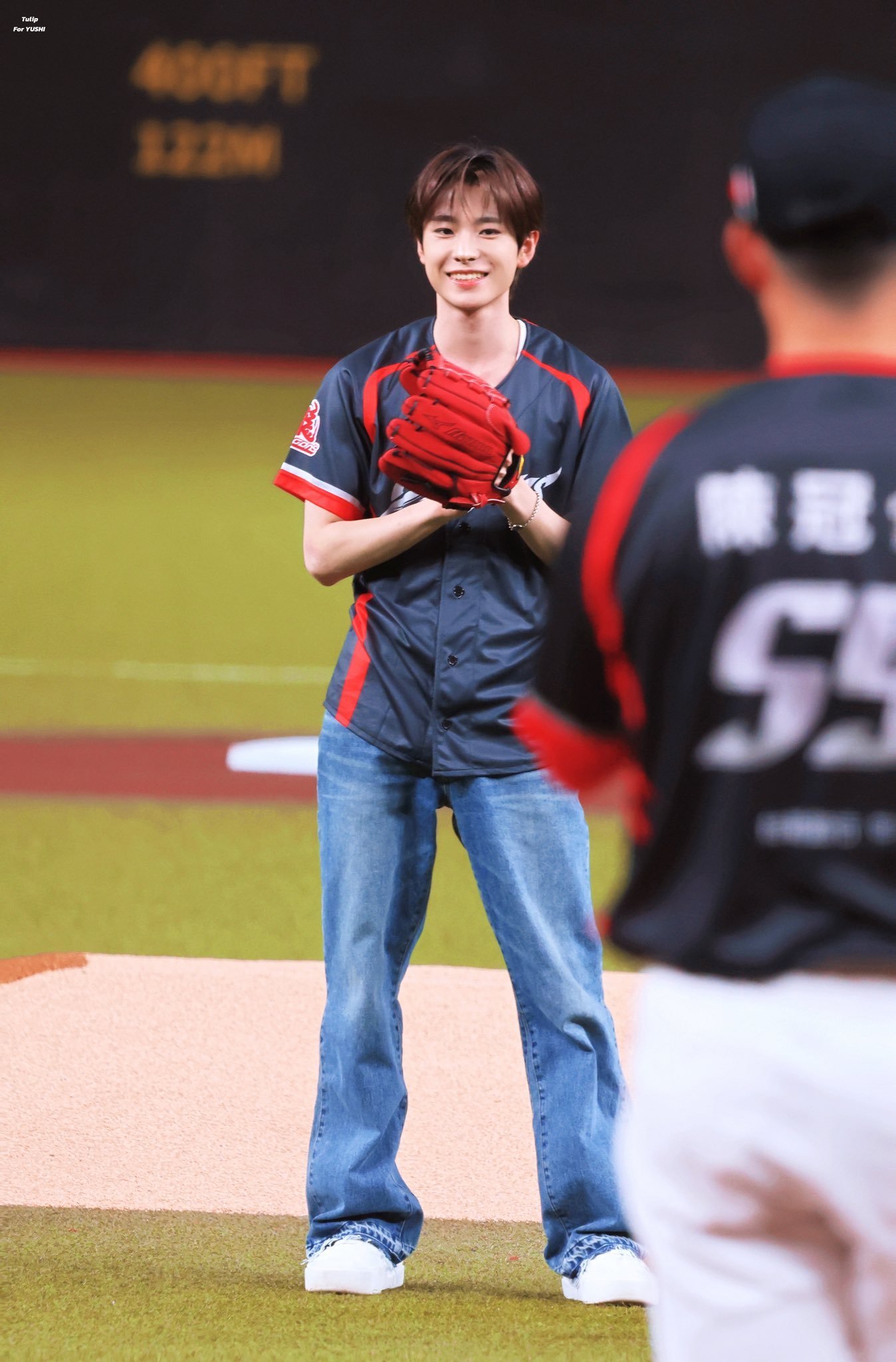 nctwish今天全员开球图，看状态如何⚾yushi Riku 吴是温 saku