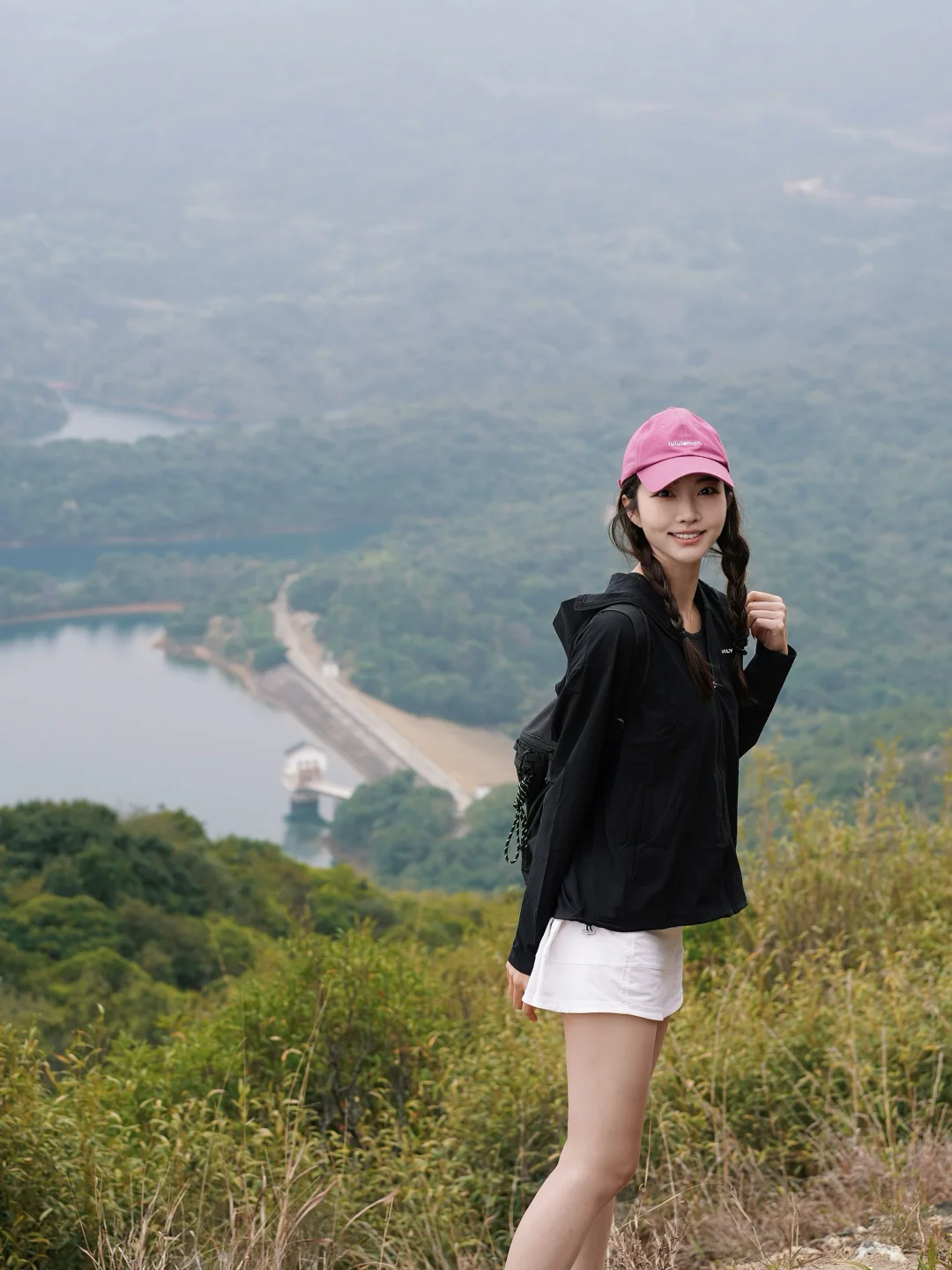 裙子不影响我暴走8公里爬山