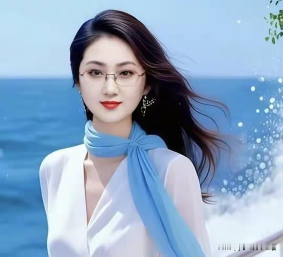 气质彬彬，温文尔雅。
想必也是个女强人，
大家觉得她飒爽吗