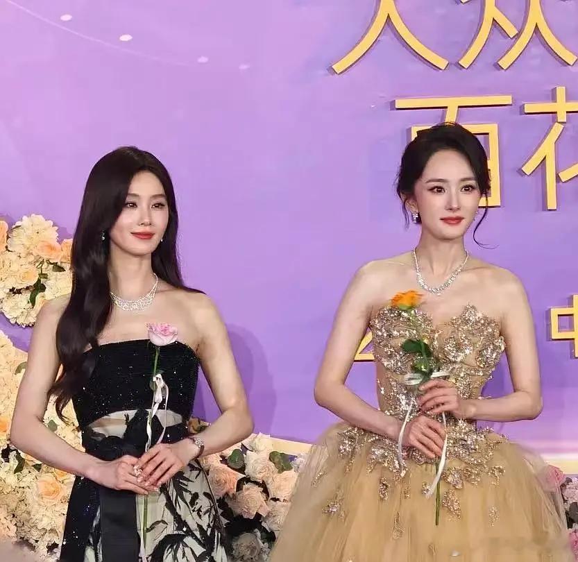 85🌸的同框，刘诗诗和杨幂，诗幂再次合体，谁赢了你们觉得？