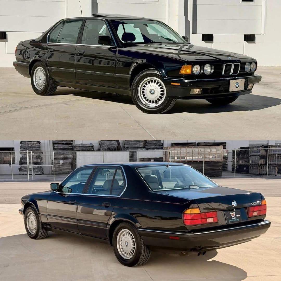 1988 年宝马 735i（E32）是 80 年代末德系旗舰的理性书写：属于第二