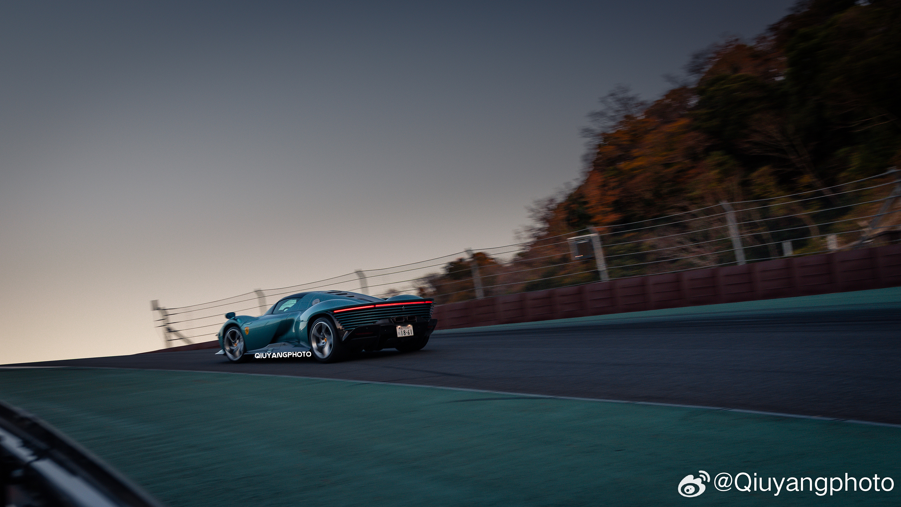 Celeste Trevi Ferrari Daytona SP3 cars01