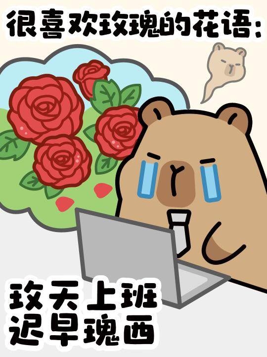 打工人的专属花语（内含好运加持版）✨