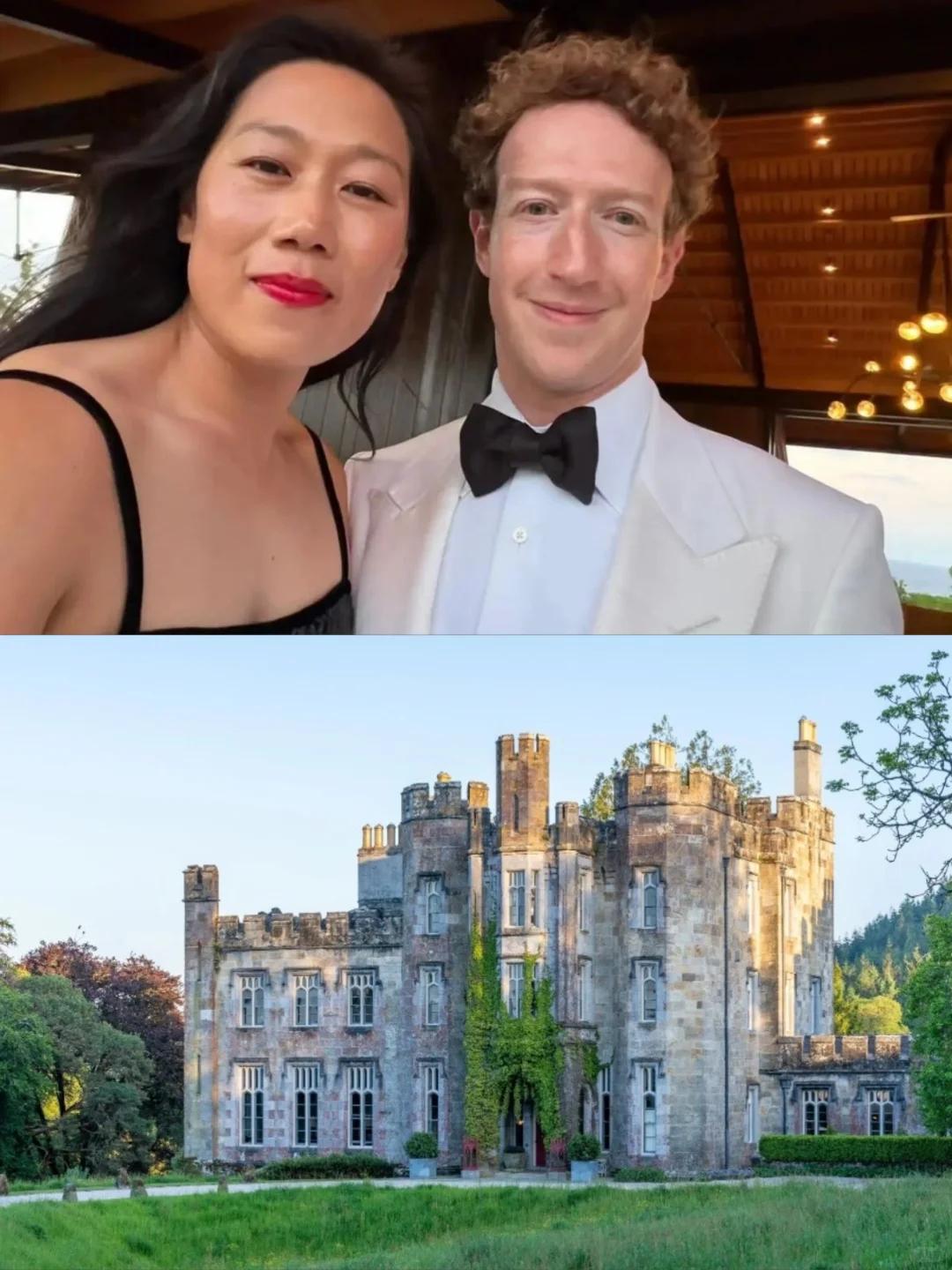 扎克伯格夫妇3500万美元拿下爱尔兰斯特兰卡利城堡
这个新闻里面，最有意思的从不