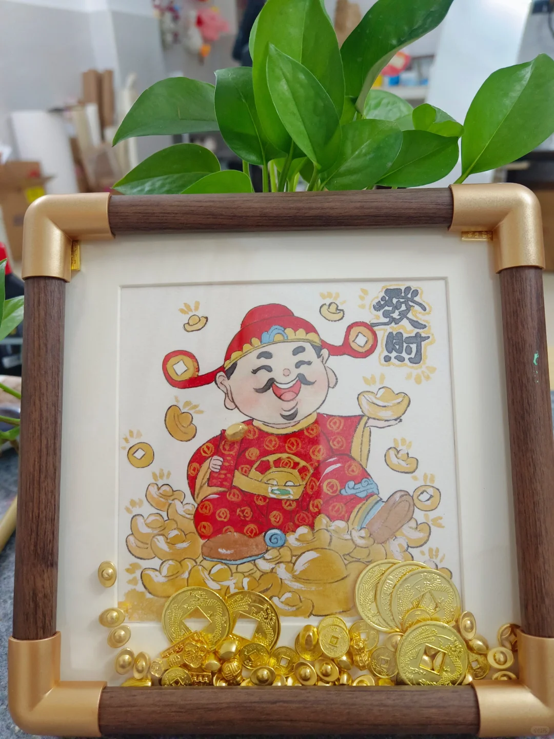 新的一年，那就求个财吧