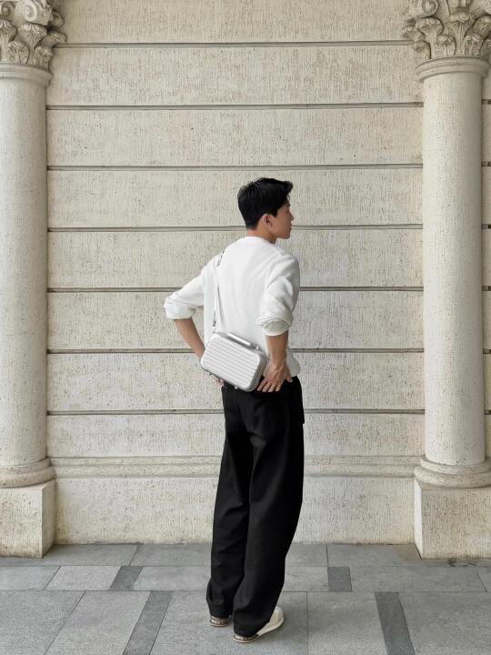 绿色+银色=夏日极简男孩的新公式