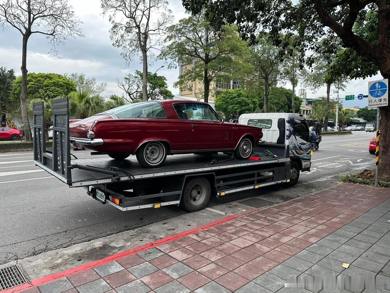#台湾老车# 🇺🇸1964年Plymouth Barracuda Sport