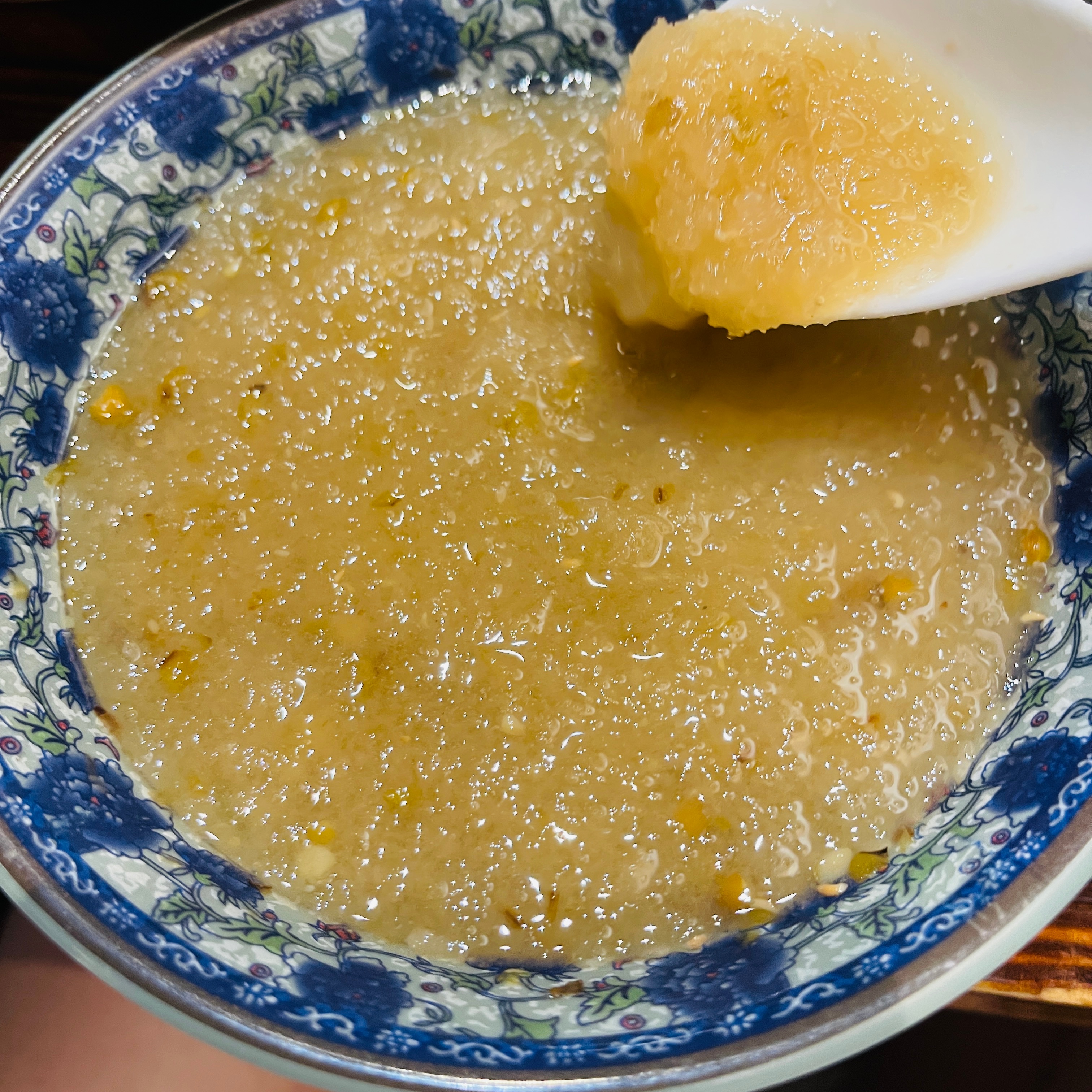 好好喝的绿豆沙，已经喝3碗了