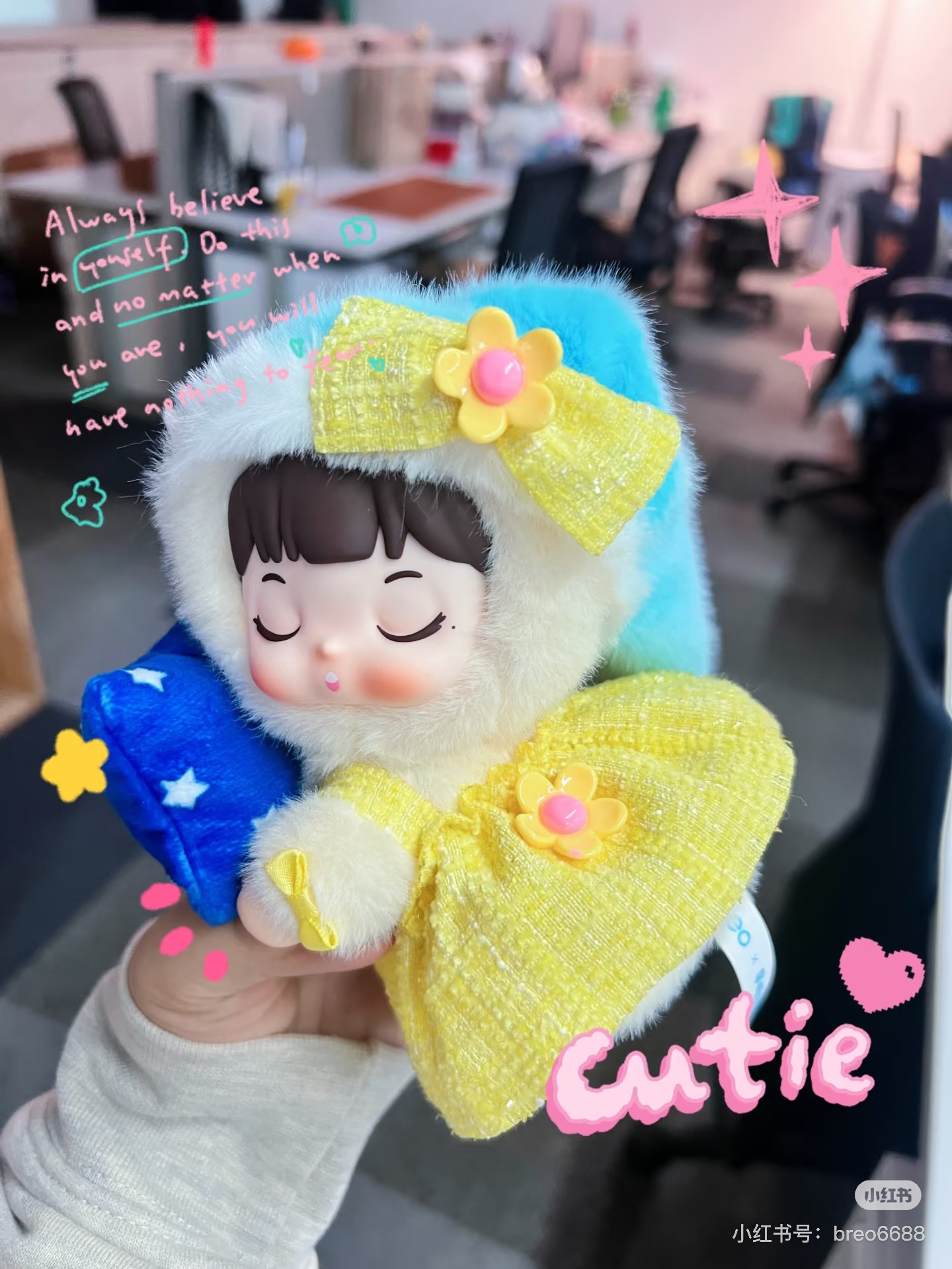 早睡娃娃又换新裙子了晚安💤 