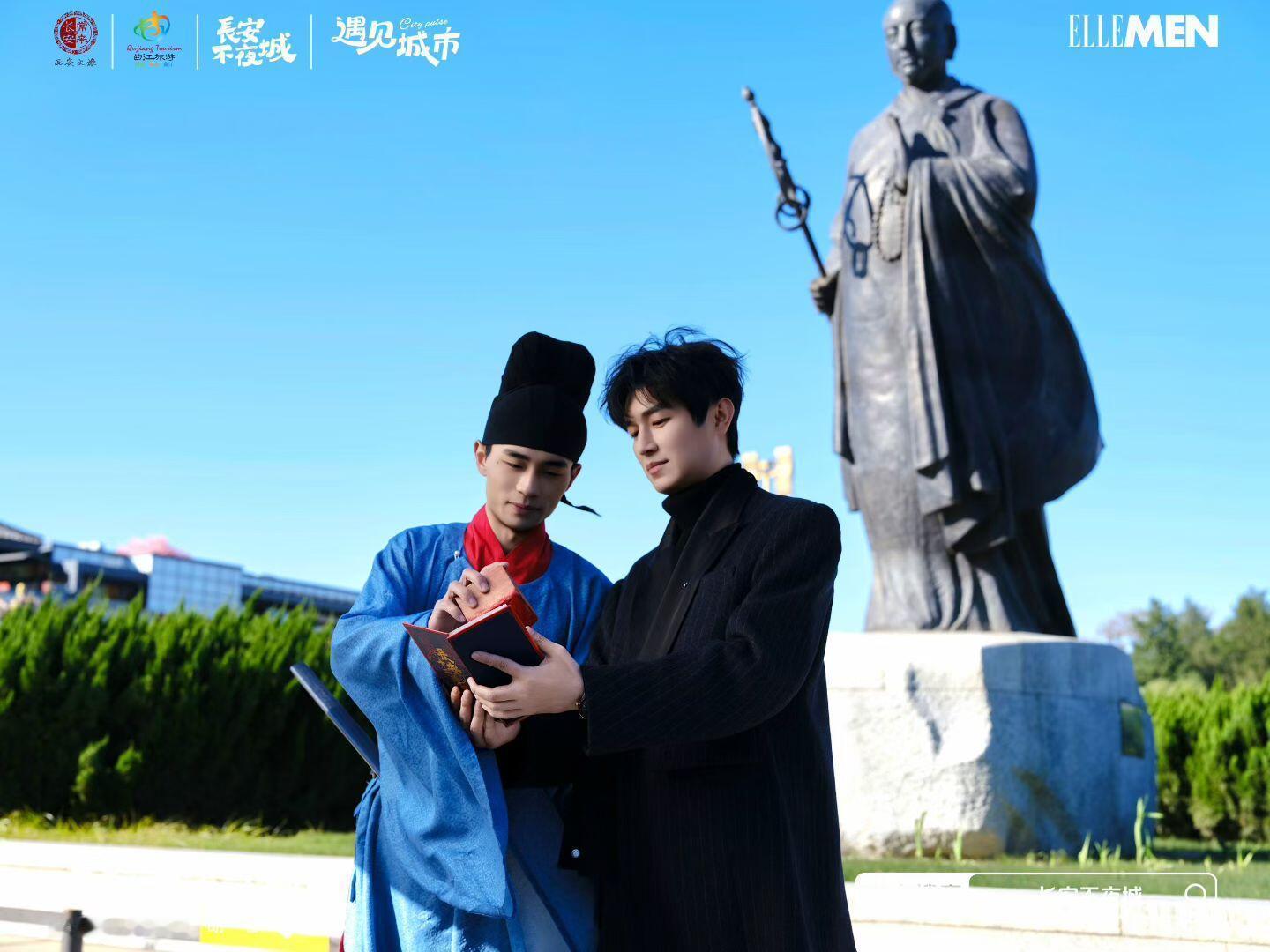这妆造：“穿越千年的中郎将”每个人都想说一句：中郎将的权威我后知后觉中郎将的后劲