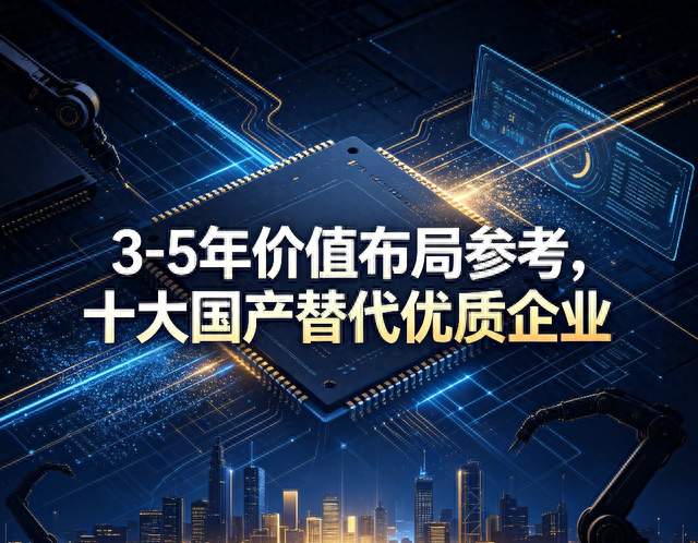 3‑5年价值布局参考，十大国产替代优质企业