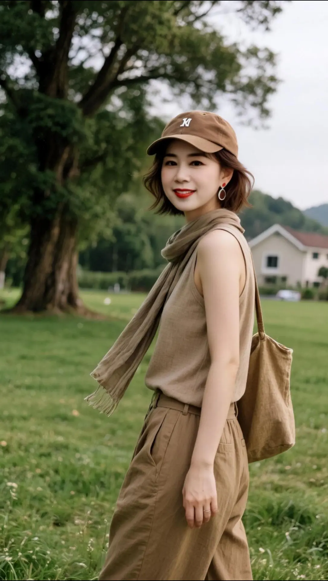 AI森系胶片风 ai创作