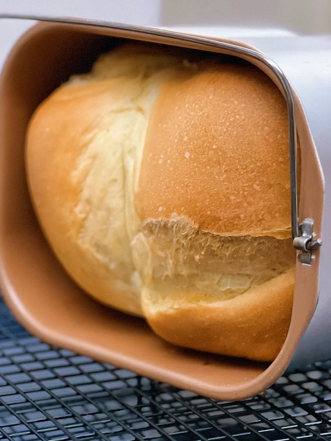 快来！一个会拉丝的北海道面包