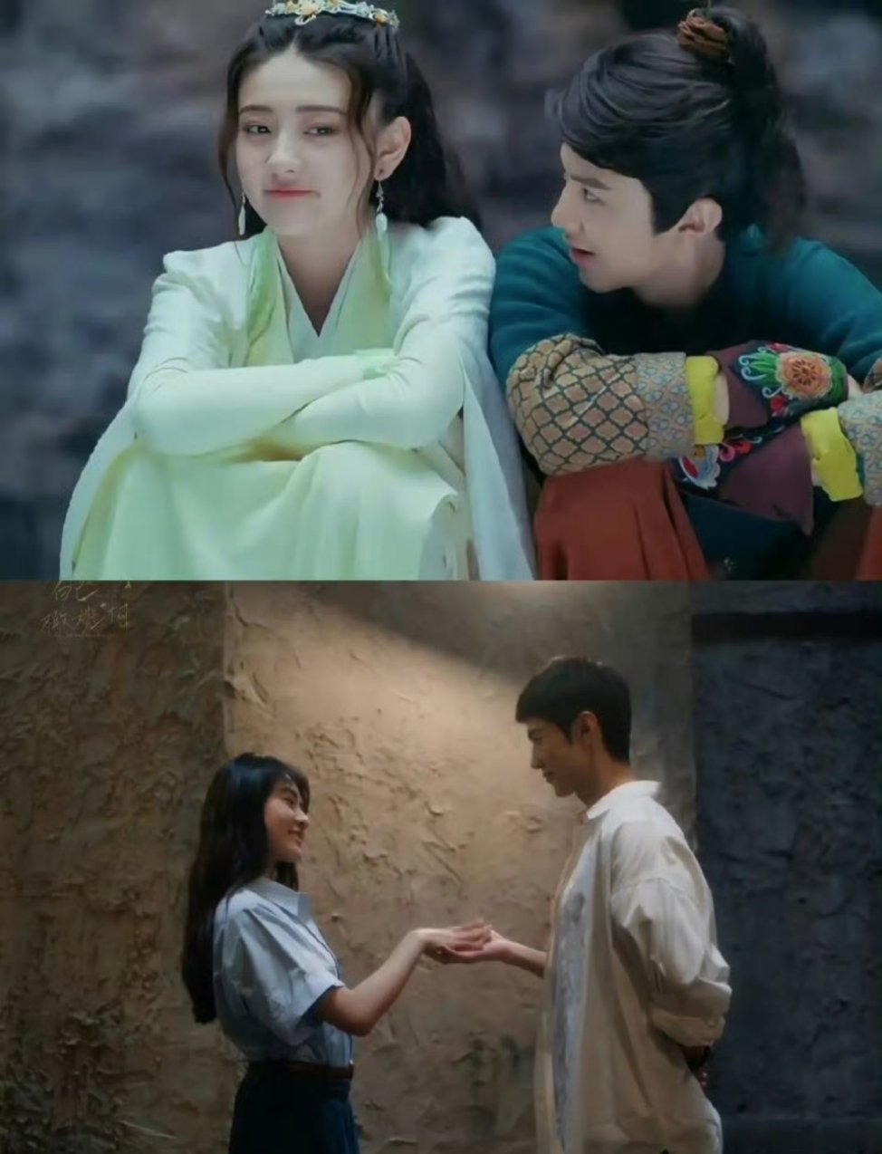 陈哲远梁洁五年前vs五年后  陈哲远梁洁五年前绝代双骄vs五年后白色橄榄树，cp