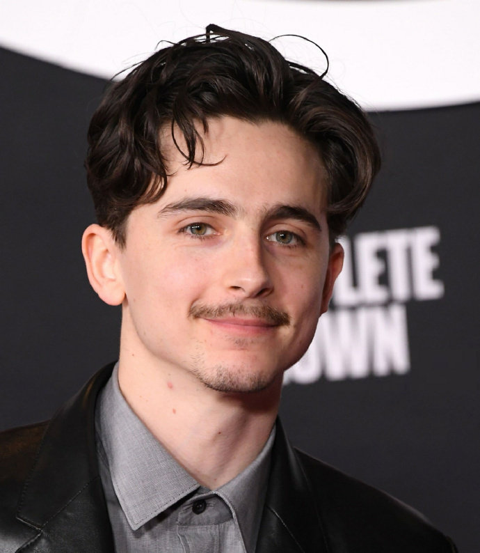 甜茶Timothée Chalamet出席他主演的传记影片《无名小辈》洛杉矶首映