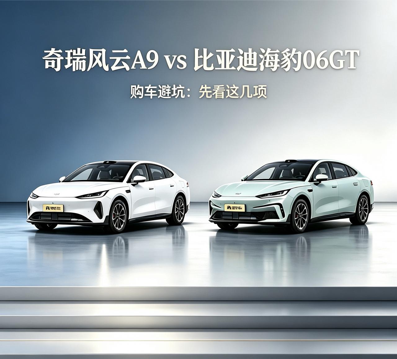 连续试驾风云A9 & 海豹06GT，看着都是10‑16万级轿跑，开完反差很大。