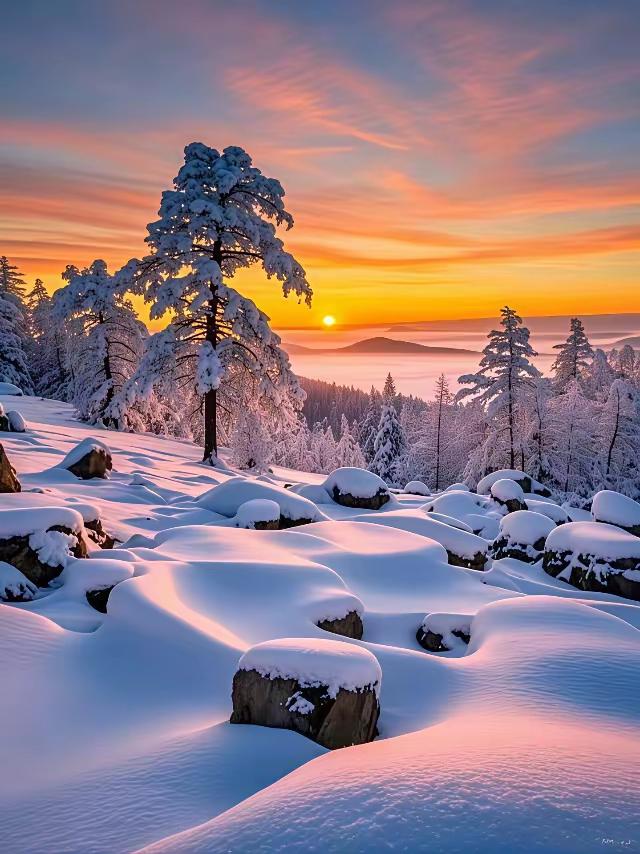 老藤椅在院角陷出温柔的弧度，老人半倚着，身上盖着洗得发软的蓝布小毯。阳光像被揉碎