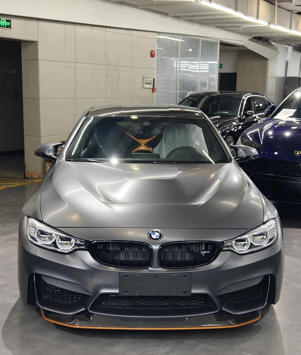 F82 M4 GTS灰外黑内，内燃机时代的赛道孤品    17年F82 M4 G