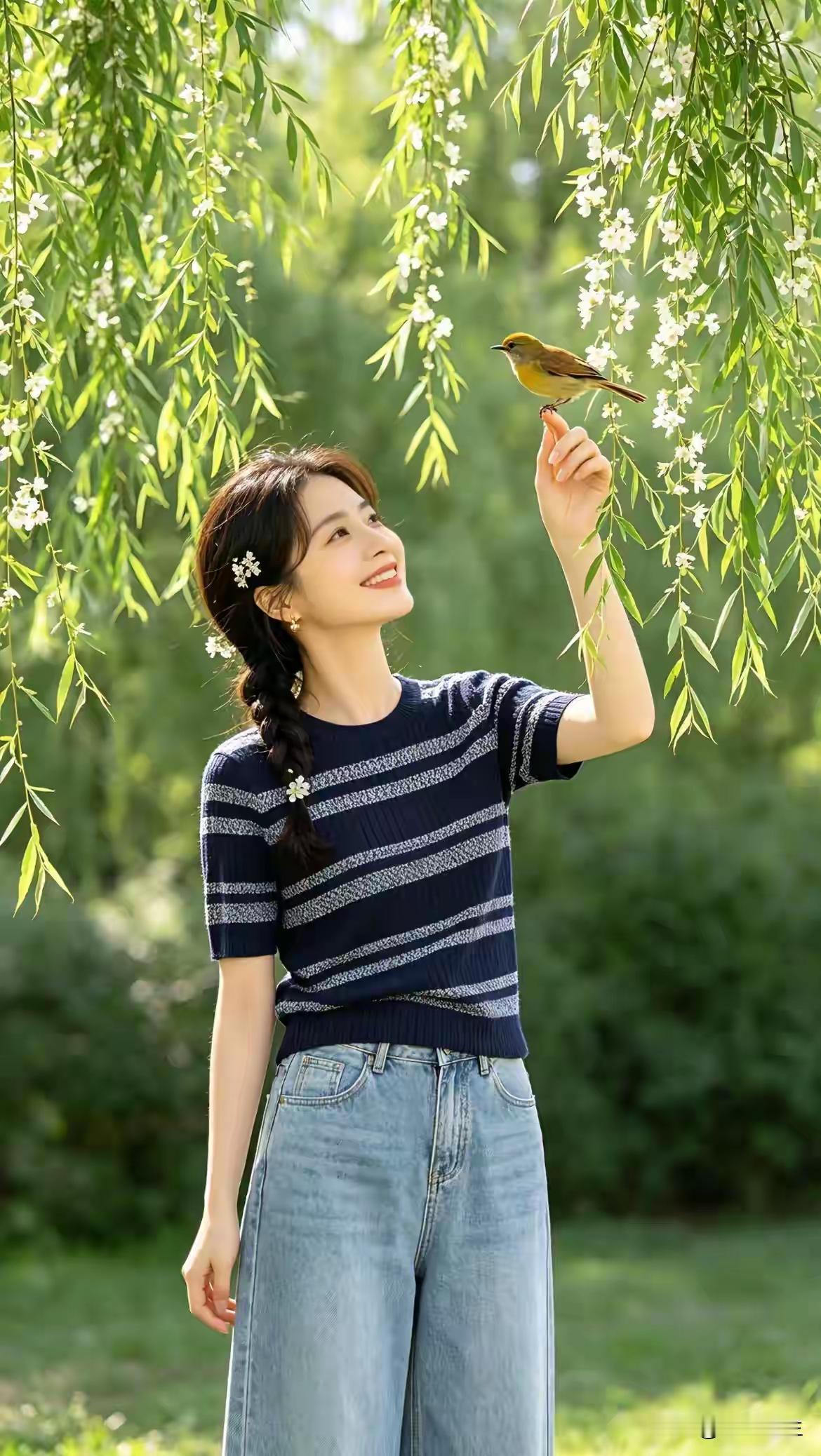 与自然亲密接触，感受生活的美好。