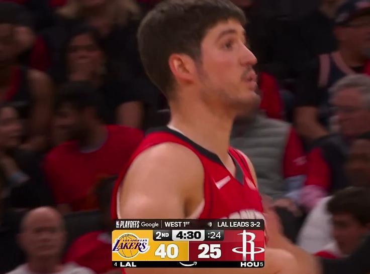 火箭这打的什么啊 😧湖人vs火箭nba季后赛