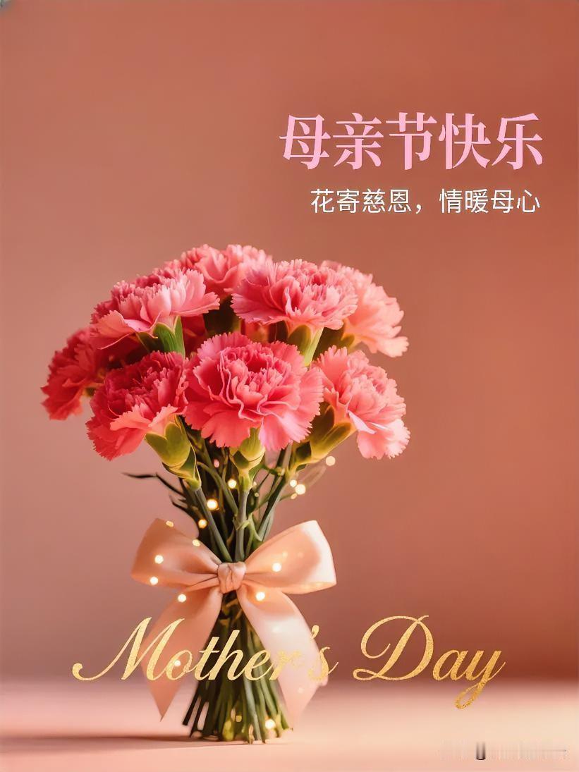 谁言寸草心，报得三春晖。平凡岁月藏深情，母亲用温柔撑起家的温暖，母亲节愿所有美好