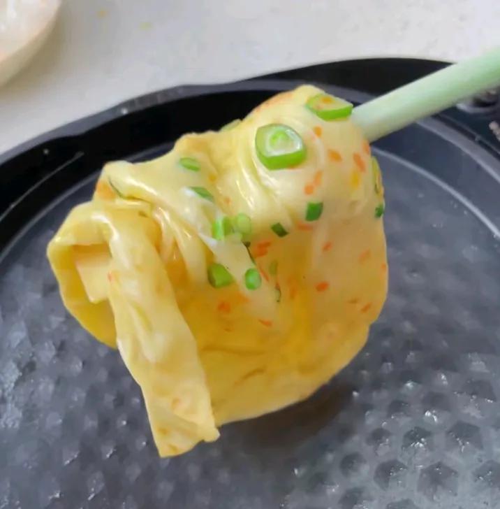 永远吃不够的煎饼，比山珍海味都美味。


