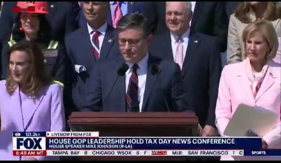 美国众议院议长迈克·约翰逊：一位宗教领袖可以说任何他们想说的话，但显然，如果你涉