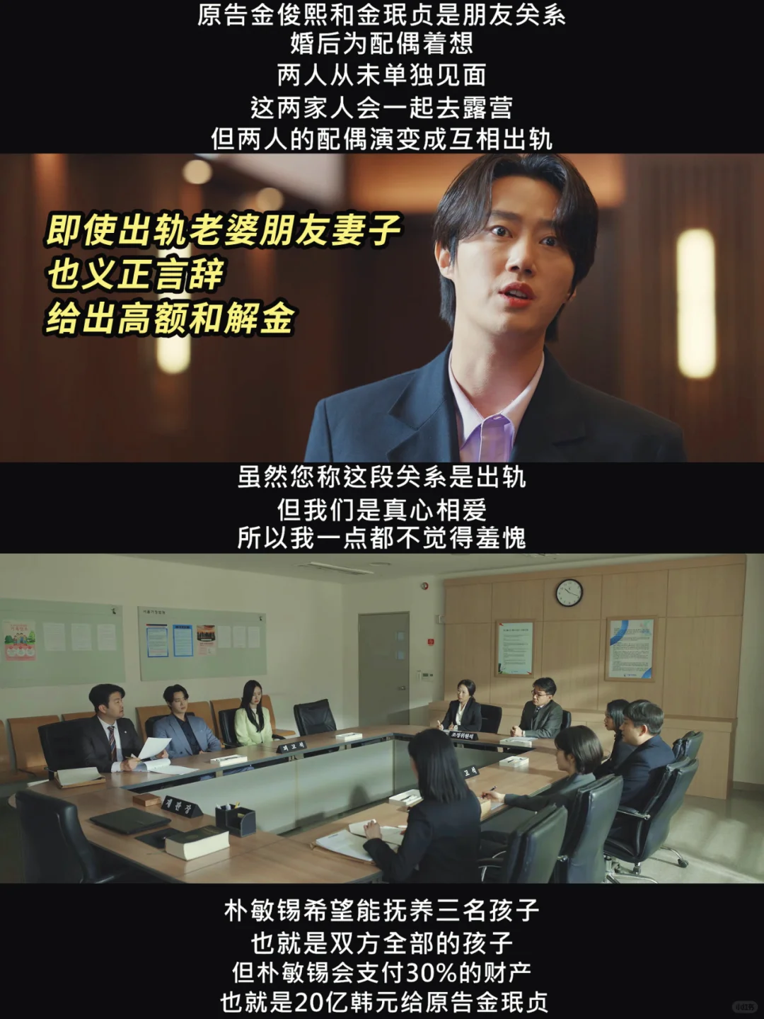 一集一个离婚案，是我爱看的离婚题材啊