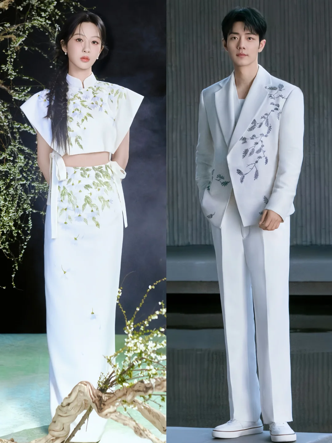 杨紫肖战穿同品牌服装 余生夫妇上大分！