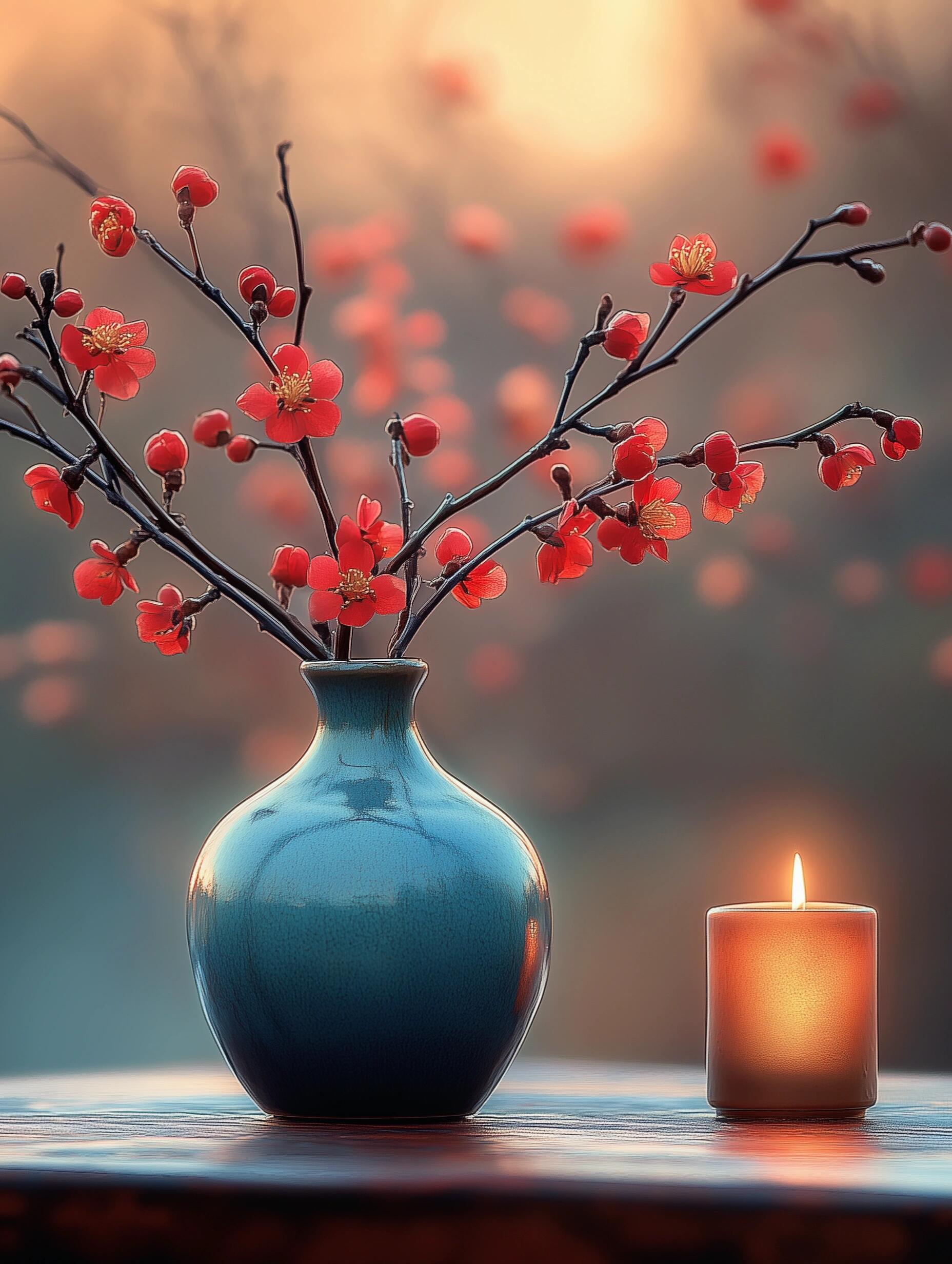 花开漫野，清风入怀，世间处处皆是治愈风景。保持对生活的热爱，不慌不忙，慢慢前行。