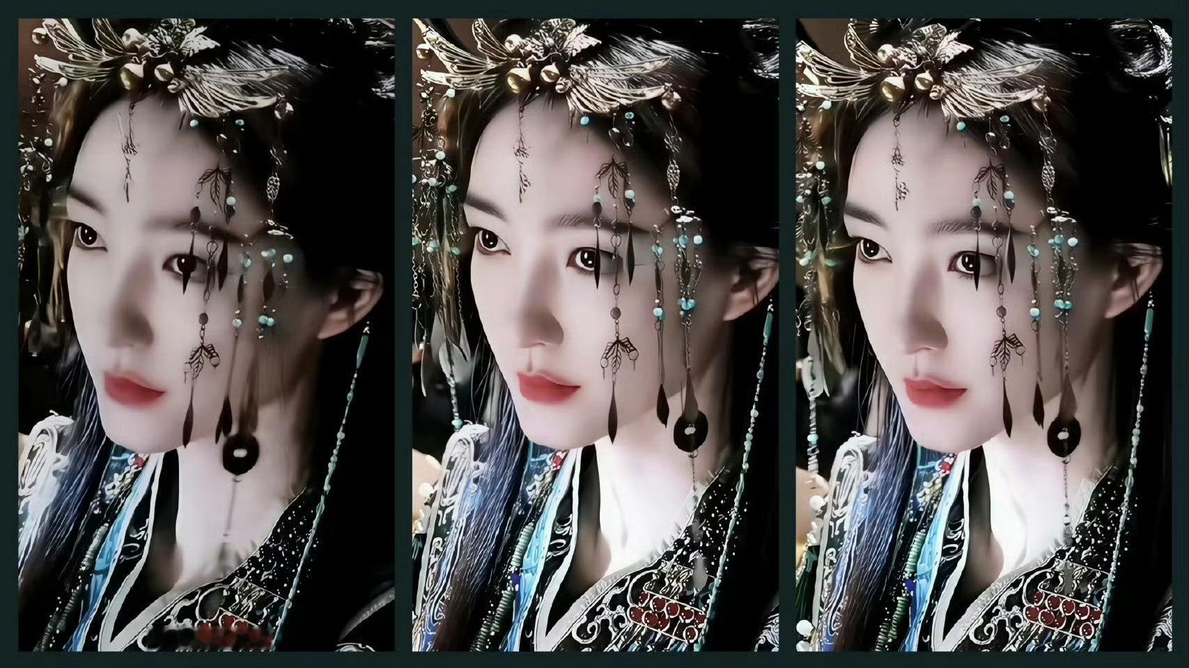 好久没在内娱见过这种类型了内娱太久没见过这种自带故事感和古典气韵的美女了，求求了