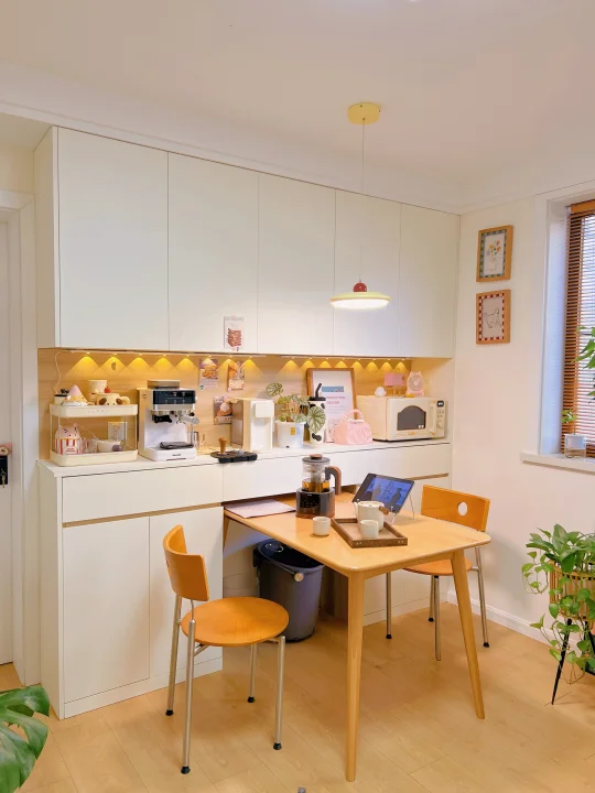 小户型餐边柜｜不浪费1cm的实用主义！