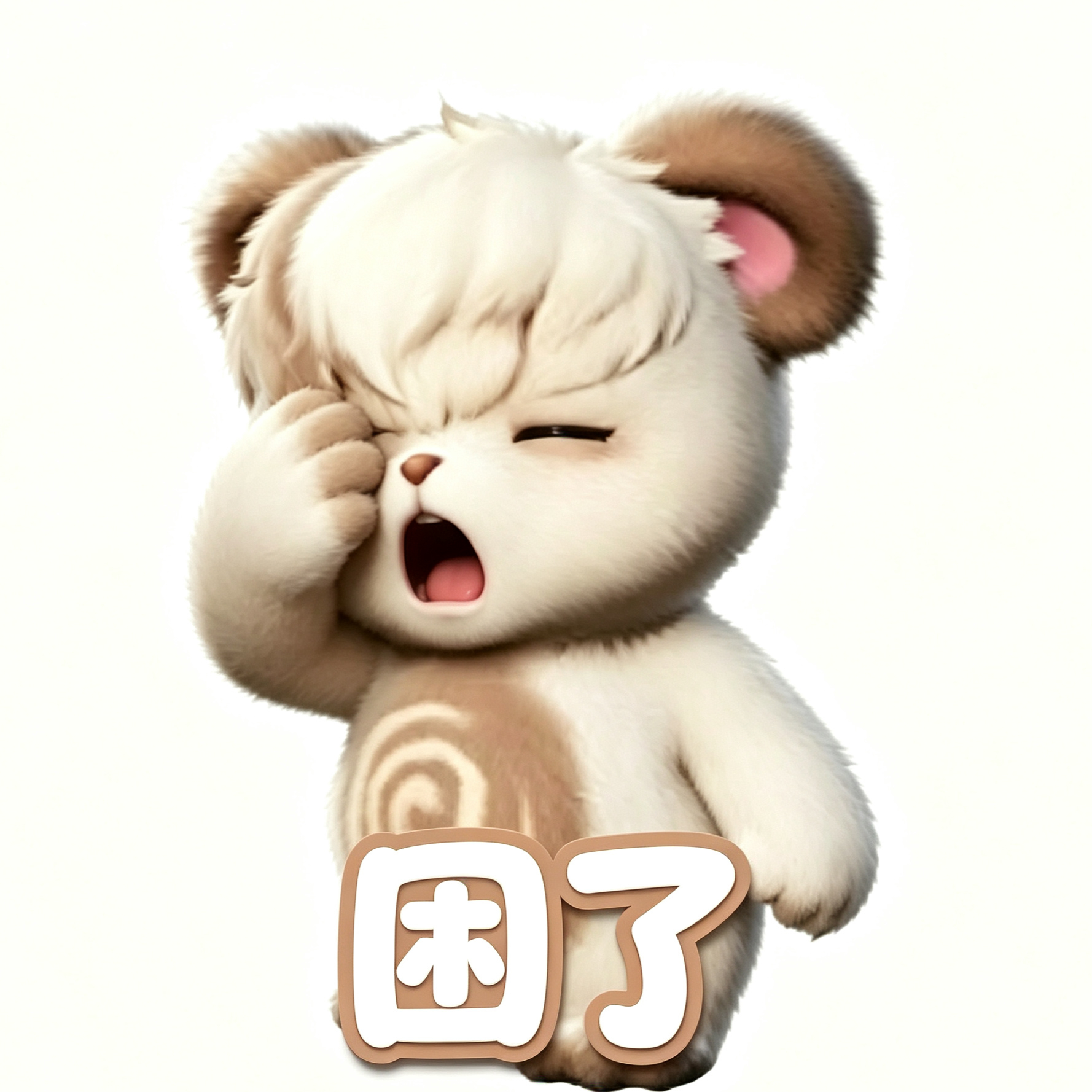 伊莫 迷梦崽这个可爱奉上这个可爱小熊可爱无水印表情包六则，喜欢的宝宝自行保存夏日