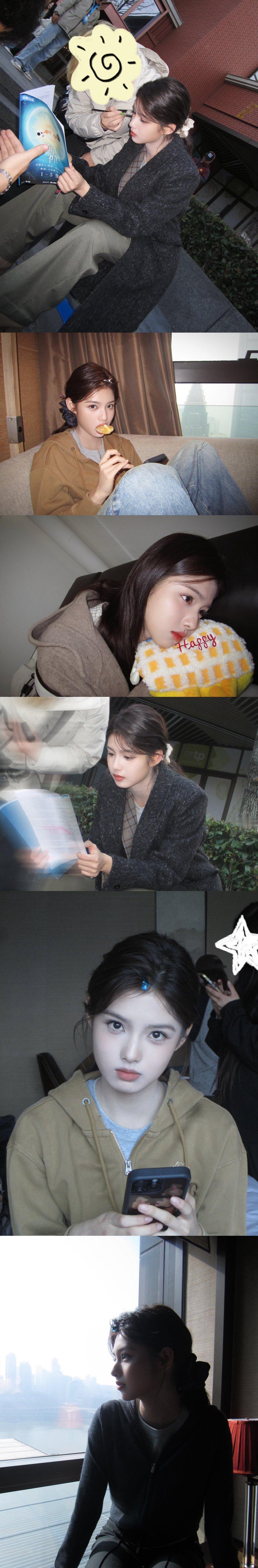 艾米阿禅官宣就这样存图存到手软 艾米官宣《阿禅》狂甩物料，戏里李微意鲜活灵动，戏