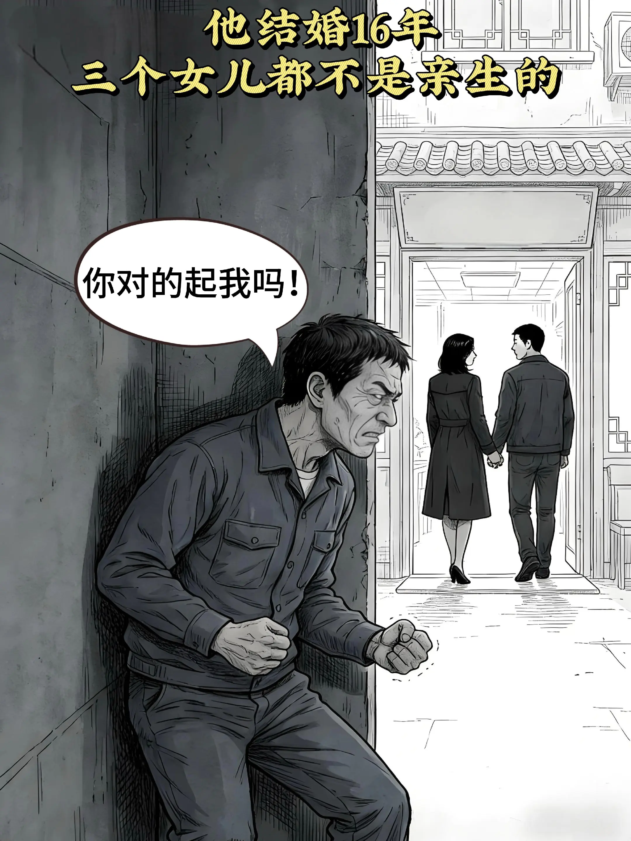 全是假的！男子结婚16年，3个孩子都不是亲生的！