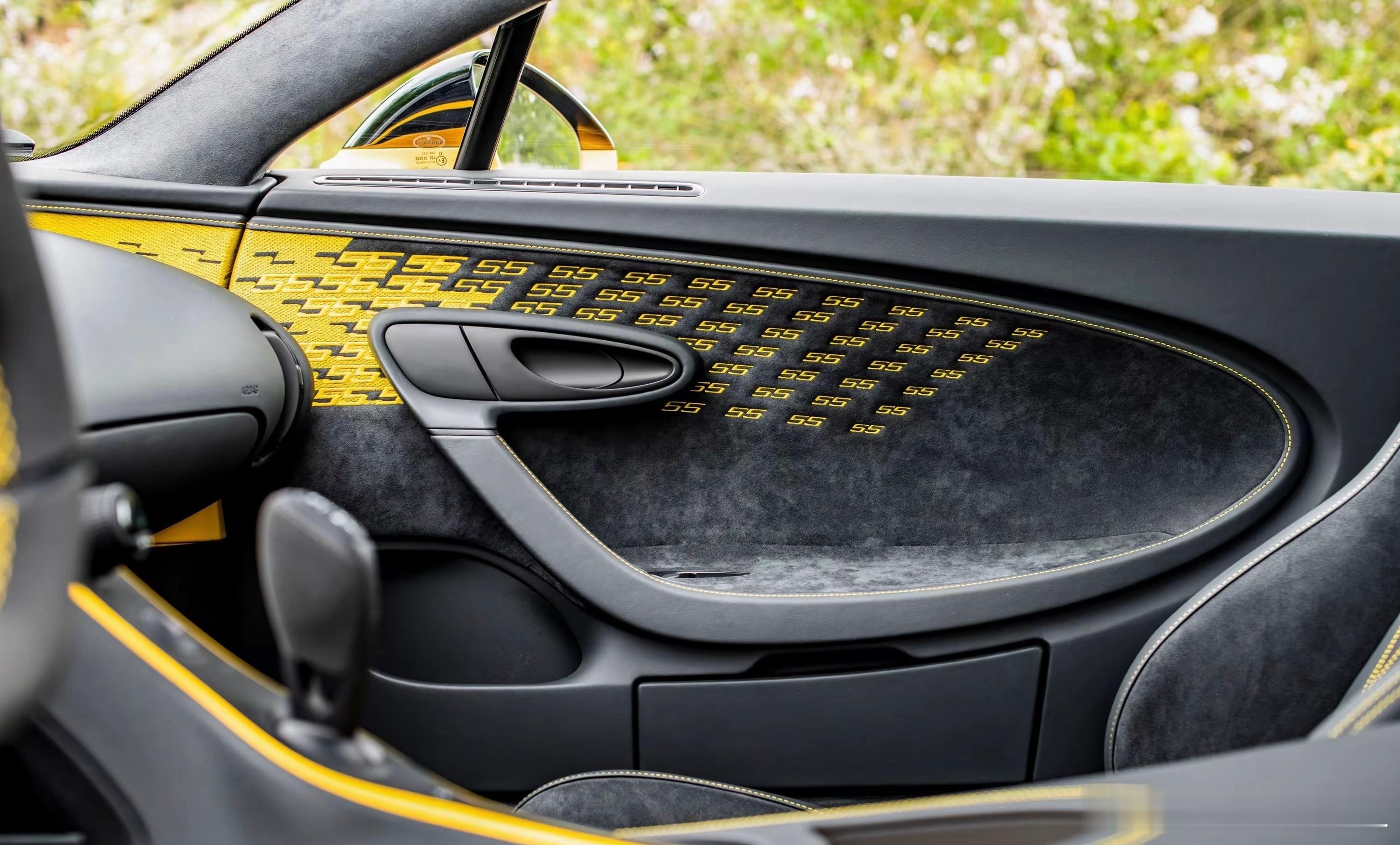 特别定制版布加迪 Chiron Super Sport 采用了与 Type 55